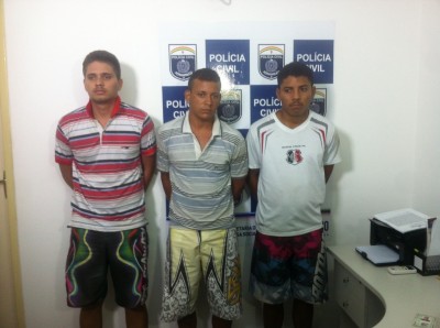 Suspeitos foram encaminhados ao Cotel. Foto: Clarissa Siqueira/ Rádio JC News