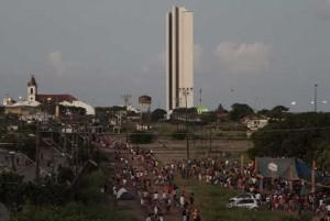 Milhares de pessoas passaram pelo local neste domingo (1º) Foto: Bobby Fabisak/JC Imagem